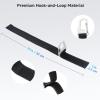 imageCable Matters 5Pack Heavy Duty Extension Cord Organizer Straps with Metal Buckle 50 lbs Load Capacity Extension Cord Holder with 13 x 1 Inch HookandLoop Straps