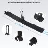imageCable Matters 5Pack Heavy Duty Extension Cord Organizer Straps with Metal Buckle 80 lbs Load Capacity Extension Cord Holder with 13 x 15 Inch HookandLoop Straps