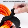 imageCable Matters 5Pack Heavy Duty Extension Cord Organizer Straps with Metal Buckle 80 lbs Load Capacity Extension Cord Holder with 13 x 15 Inch HookandLoop Straps