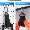 imageCable Matters 5Pack Heavy Duty Extension Cord Organizer Straps with Metal Buckle 80 lbs Load Capacity Extension Cord Holder with 13 x 15 Inch HookandLoop Straps