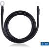 imageCable Matters 6 Gauge Battery Cable Inverter Power Cable with OxygenFree Copper 2 Feet  Black  Red 2 Piece Set3 ft