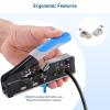 imageCable Matters AllInOne Modular Ethernet Crimping Tool Cat 8 Cat5 Cat6 Cat7 Cat8 Crimping Tool for Shielded PassThrough Connectors