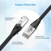 imageCable Matters Cat8 Certified 2Pack 40Gbps Shielded Cat 8 Ethernet Cable  5ft 2000Mhz Category 8 Ethernet Cord Cat8 Cable for Gaming BlackBlack