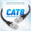 imageCable Matters Cat8 Certified 2Pack 40Gbps Shielded Cat 8 Ethernet Cable  5ft 2000Mhz Category 8 Ethernet Cord Cat8 Cable for Gaming BlackBlack