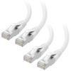 imageCable Matters Cat8 Certified 2Pack 40Gbps Shielded Cat 8 Ethernet Cable  5ft 2000Mhz Category 8 Ethernet Cord Cat8 Cable for Gaming BlackWhite