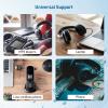 imageCable Matters ComboPack TRS 25 mm and 35 mm Headphone Adapter Kit 25mm to 35mm Adapter and 35mm to 25mm Adapter in Black  4 Inches