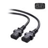 imageCable Matters Computer Power Cord Splitter NEMA 515P to 2X IEC C13  6 Feet6 ft