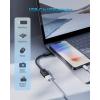 imageCable Matters Designed for Microsoft Surface USBC to USBA Adapter USBA to USB C Adapter in Black