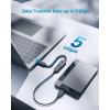 imageCable Matters Designed for Microsoft Surface USBC to USBA Adapter USBA to USB C Adapter in Black
