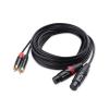 imageCable Matters Dual XLR to RCA Cable  6ft Dual Female XLR to RCA Cable10 Feet
