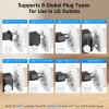 imageCable Matters European to US Plug Adapter EU to US Plug Adapter Converter for Type CEF to Type B Works with Devices from France Germany Italy Spain Greece and More CE ampamp RoHS CertifiedUniversal