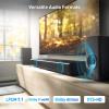 imageCable Matters HDMI 21 Audio Extractor with eARC Dolby Atmos DTS HDMI to Optical Adapter for TV Amplifier Works with Sonos Samsung Soundbars Max 51 Ch for Optical No PS3 Xbox 360 Support