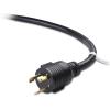 imageCable Matters LEDLit 3 Prong 30 Amp to 15 Amp Adapter for Generator 30 AMP to 110 Adapter Splitter 3 Feet  NEMA L530P to 2X 520R