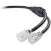 imageCable Matters LEDLit 3 Prong 30 Amp to 15 Amp Adapter for Generator 30 AMP to 110 Adapter Splitter 3 Feet  NEMA L530P to 2X 520R