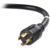 imageCable Matters LEDLit 4 Prong 30 Amp to 15 Amp Adapter for Generator  30 Inches NEMA L1430P to 2X 520R 30 AMP to 110 Adapter Splitter