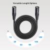 imageCable Matters Long Shielded Cat6 Ethernet Cable Compatible with EtherCON RJ45 Connectors in Black  100 ft for Professional Audio Video and Networking Applications100 ft
