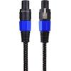 imageCable Matters Premium Braided 12AWG Speaker Cable 3 ft Compatible with Speakon NL4FC Port15 ft
