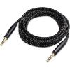 imageCable Matters Premium Braided Balanced 14 Inch TRS Cable 6 ft 14 to 14 Cable10 ft