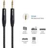 imageCable Matters Premium Braided Balanced 14 Inch TRS Cable 6 ft 14 to 14 Cable25 ft