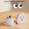 imageCable Matters Type D Travel Adapter US to India Plug Adapter Works in India Nepal Bangladesh and More CE ampamp RoHS CertifiedAustraliaChina
