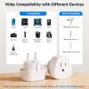 imageCable Matters Type D Travel Adapter US to India Plug Adapter Works in India Nepal Bangladesh and More CE ampamp RoHS CertifiedEUGermanFrance