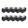imageCable Matters UL Listed 5Pack 10Gbps Cat 6 Ethernet Coupler RJ45 Coupler Cat6 RJ45 Female to Female Adapter Ethernet Extender Adapter in Black Compatible with Cat6A Cat5eBlack