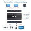 imageCable Matters USB 30 KVM Switch HDMI 4K60Hz for 2 Computers with 3X 5Gbps USB Ports HDMI KVM Switch 2 Port  RF Remote Control Included