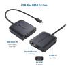 imageCable Matters USB C Hub HDMI 21 Up to 8K30Hz4K120Hz 100W Charging 5Gbps Data Transfer Gigabit Ethernet USB C HDMI 21 Hub Compatible with Thunderbolt 45 Max 4K60Hz on MacOS
