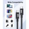 imageCable Matters USBIF Certified 240W USB C Cable  66ft Up to 240W Charging 480Mbps No Video Support USBC Charger CableUSBC Charging Cord for MacBookiPad ProXPSSurface Pro BlackBlack