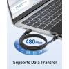 imageCable Matters USBIF Certified 240W USB C Cable  66ft Up to 240W Charging 480Mbps No Video Support USBC Charger CableUSBC Charging Cord for MacBookiPad ProXPSSurface Pro BlackBlack