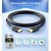 imageCable Matters Ultra High Speed HDMI Certified 3Pack 48Gbps 8K HDMI Cable 66 ft  2m with 8K60Hz 4K240Hz and HDR Support for PS5 Xbox Series XS RTX30803090 RX 68006900 Apple TV66 ft