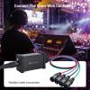 imageCable Matters XLR Audio Over Ethernet Snake with 2 Boxes  4X XLRMale Pigtail Box and 4X XLRFemale Pigtail Box XLR Snake 4 Channel Compatible with EtherCON Connector Black