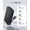 imageDesigned for Microsoft Surface Cable Matters 7in1 40Gbps USB4 Hub with Dual 4K60Hz DisplaysHDMI and DisplayPort Single 4K240Hz  8K60Hz 100W PD Gigabit Ethernet Works with Thunderbolt 4