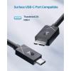 imageDesigned for Microsoft Surface Cable Matters USBC to USB MicroB Cable USBC to MicroB Cable in Black  15 ft  045m