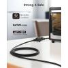 imageUL Listed Cable Matters 2Pack 16 AWG Heavy Duty 13A Power Extension Cord  10ft 3 Prong Power Cord Extension NEMA 515P to NEMA 515R BlackBlack