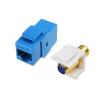 imageUL Listed Cable Matters 2Pack 2Port Ethernet Coax Wall Plate Coax and Ethernet Wall Plate RJ45 and Coaxial WallPlate White