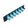 imageCable Matters 12 Fibers OM4OM3 Multimode Patch Panel with 6 x LC UPC Duplex Fiber Optic Adapters  LGX Compatible