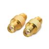 imageCable Matters 2Pack SMA Female to SMA Female Coaxial RF Adapter RF Coupler Adapter