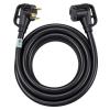 imageCable Matters 3 Prong 30 AMP RV Extension Cord  25ft RV Power Cord 30 Amp NEMA TT30P to TT30R  25 Feet25 ft