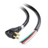imageCable Matters 4 Prong Replacement 50 AMP RV Power Cord  25ft 68 AWG Generator Extension Cord Compatible with Tesla ChargerEV Charger  J1772 Charger NEMA 1450P to 4 Wire25 Feet