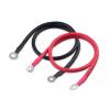 imageCable Matters 6 Gauge Battery Cable Inverter Power Cable with OxygenFree Copper 2 Feet  Black  Red 2 Piece Set2 ft