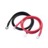 imageCable Matters 6 Gauge Battery Cable Inverter Power Cable with OxygenFree Copper 2 Feet  Black  Red 2 Piece Set3 ft