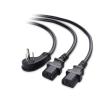 imageCable Matters Computer Power Cord Splitter NEMA 515P to 2X IEC C13  6 Feet6 ft