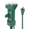 imageCable Matters ETL Listed 6Outlet Outdoor Power Stake Timer with 9ft Cord Weatherproof Outdoor Power Strip with Timer