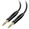 imageCable Matters Premium Braided Balanced 14 Inch TRS Cable 6 ft 14 to 14 Cable6 ft