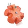 imageCable Matters UL Listed Hexagonal 5Outlet Outdoor Extension Cord Power Hub Outlet Tap with Circuit Breaker ampamp Grounded Outlets for Extension Cords