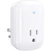 imageETL Listed Cable Matters 1350 Joules Single Outlet Surge Protector for TV PC Xbox PS5 Refrigerator Treadmill 15A1875W 500V Clamping Voltage Wall Surge Protector Outlet White1Pack