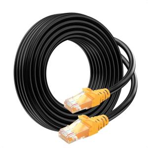 imageCable Matters 10Gbps Pure Copper 24 AWG Cat 6A Ethernet Cable  50ft DirectBurial Rated Waterproof and Weatherproof Outdoor Ethernet Cable with 500 MHz Bandwidth Long Cat6a PoE Cord50 Feet