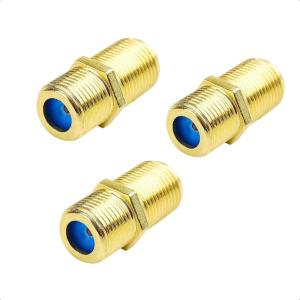 imageCable Matters 10Pack Gold Plated FType Coaxial RG6 Coupler3Pack