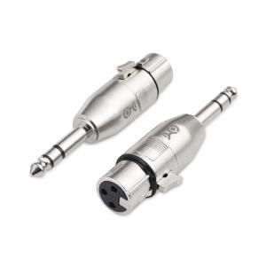 imageCable Matters 2Pack 635mm 14 Inch TRS to XLR Adapter  Male to Female